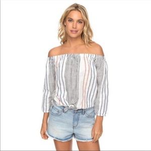 🍍 Roxy Crossing Stripes Top Size L